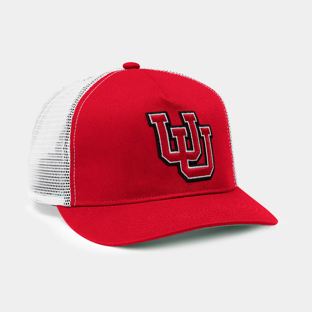 Utah Interlocked "UU" Trucker Hat - Image 2