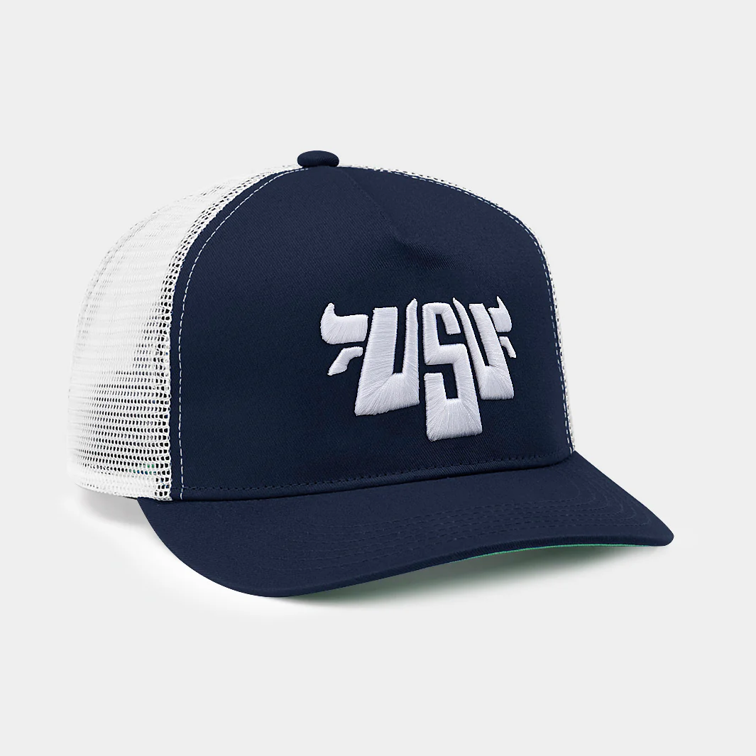 Utah State Aggies Throwback USU Trucker Hat - Image 2
