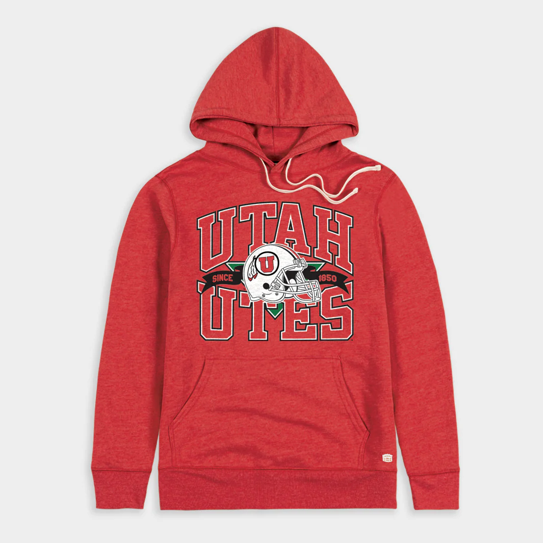 Utah Utes Football Helmet Hoodie