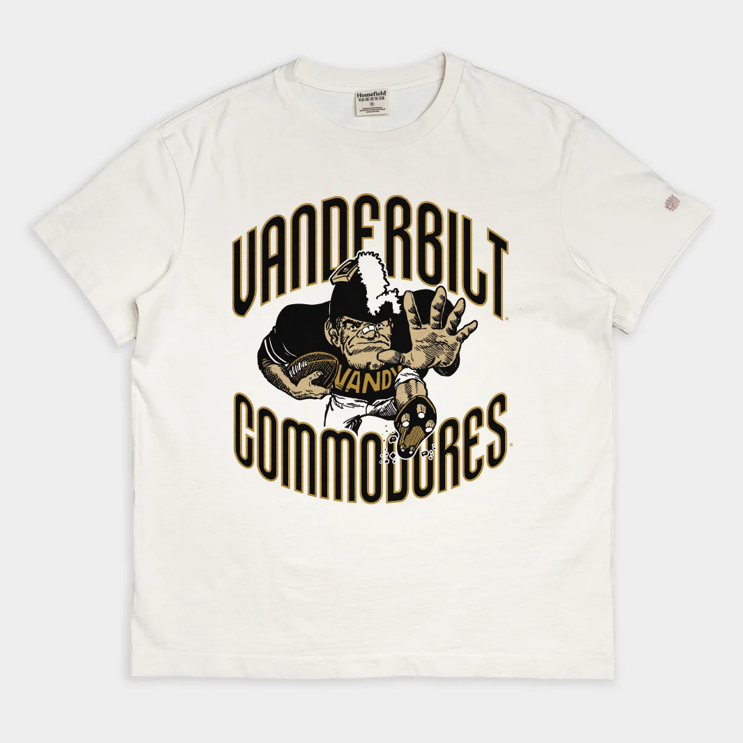 Vanderbilt Commodores Football Vintage Heavyweight Tee