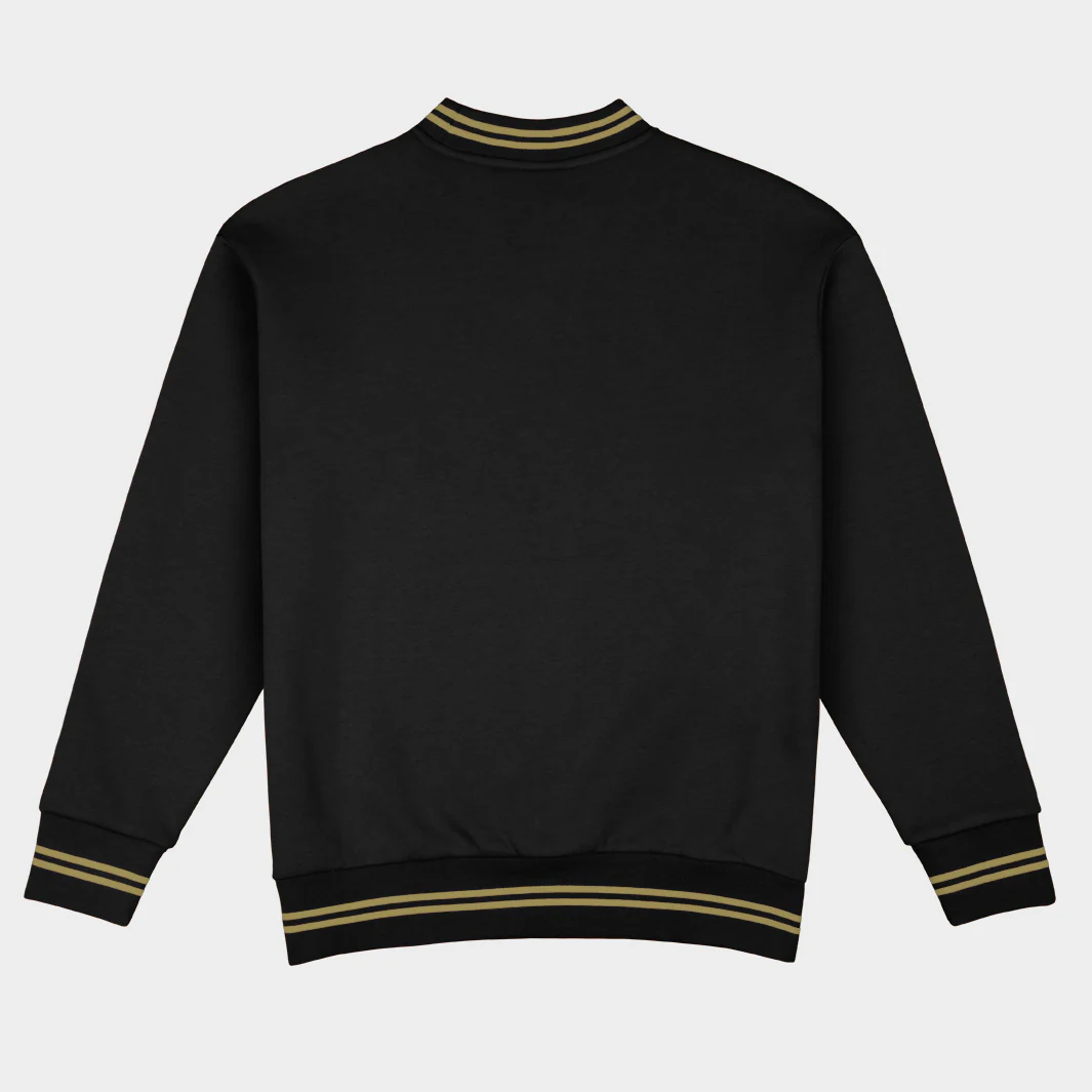 Vanderbilt Football Embroidered Tri-Stripe Crewneck - Image 2