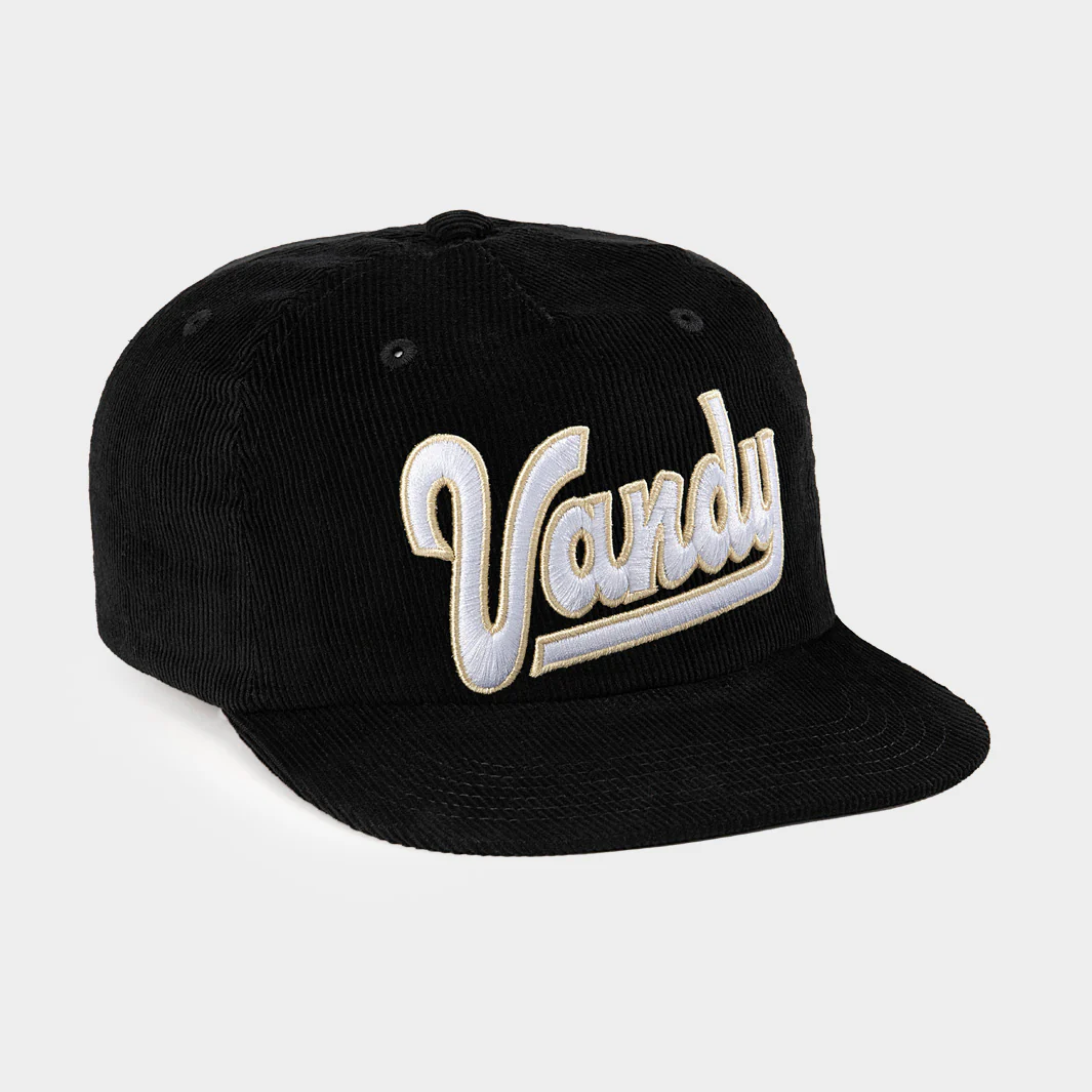 Vanderbilt Script "Vandy" Corduroy Hat - Image 2