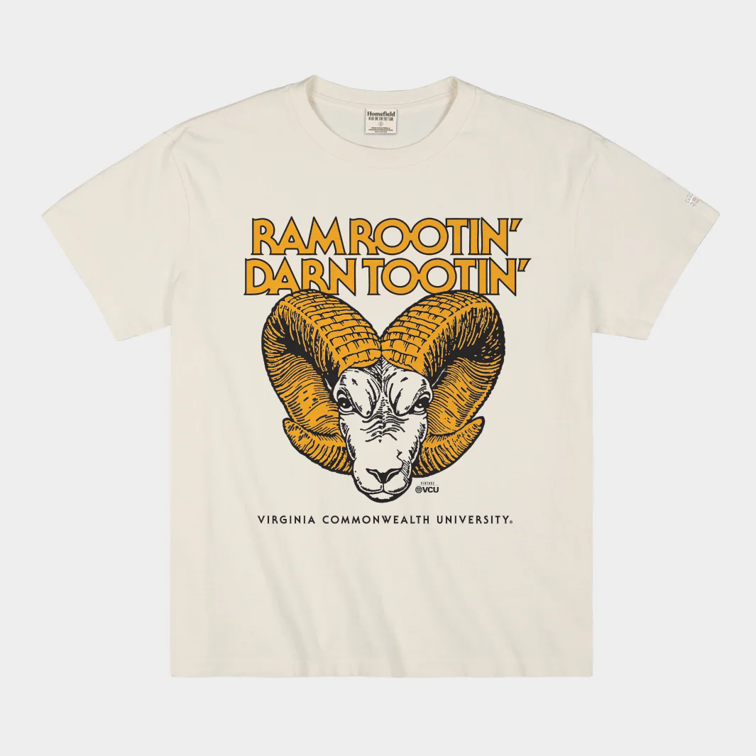 VCU "Ram Rootin' Darn Tootin'" Vintage Heavyweight Tee