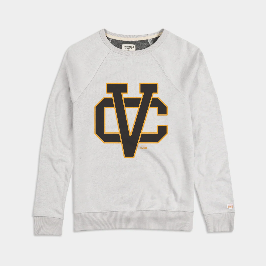 VCU Retro Letters Logo Crewneck