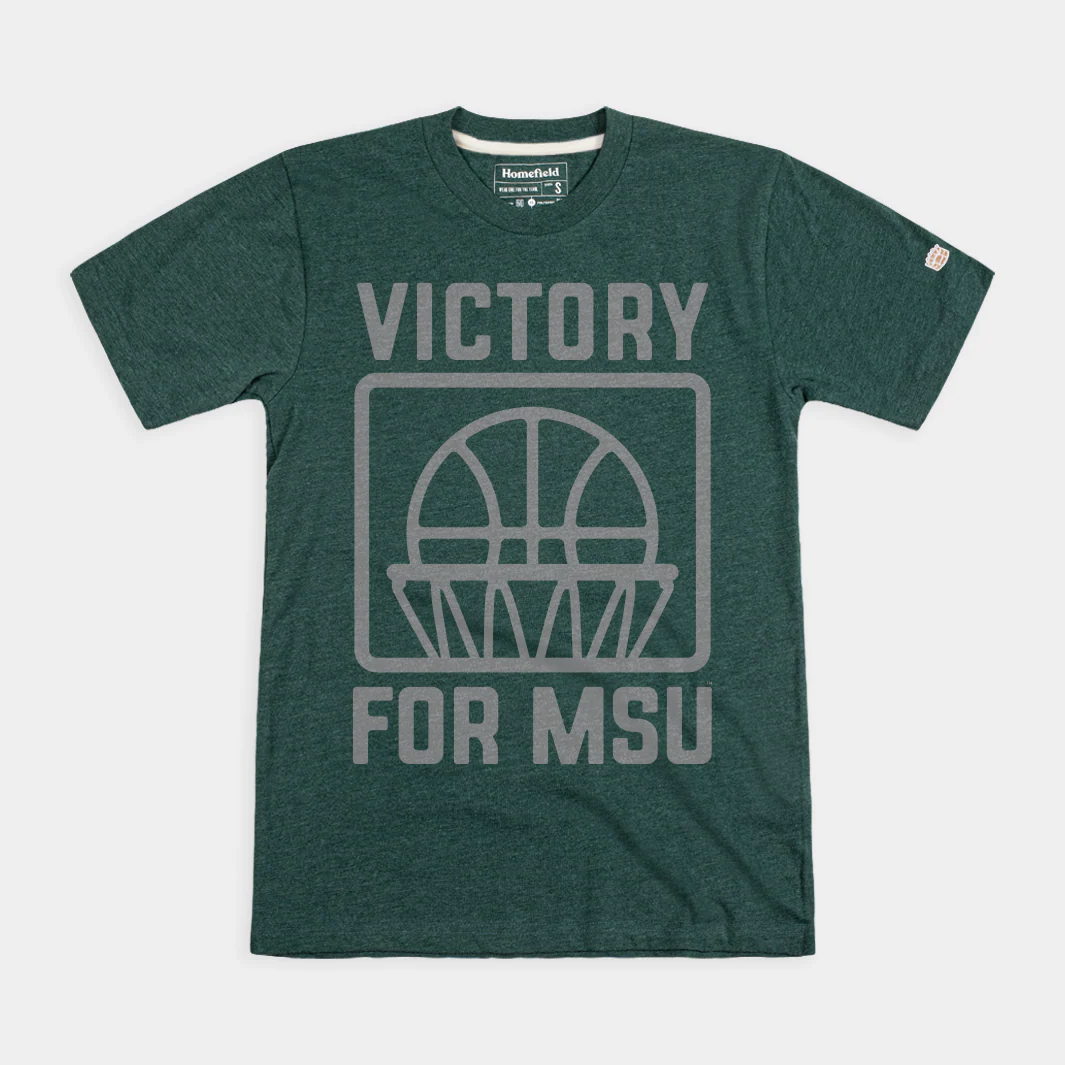 "Victory for MSU" Basketball Tee