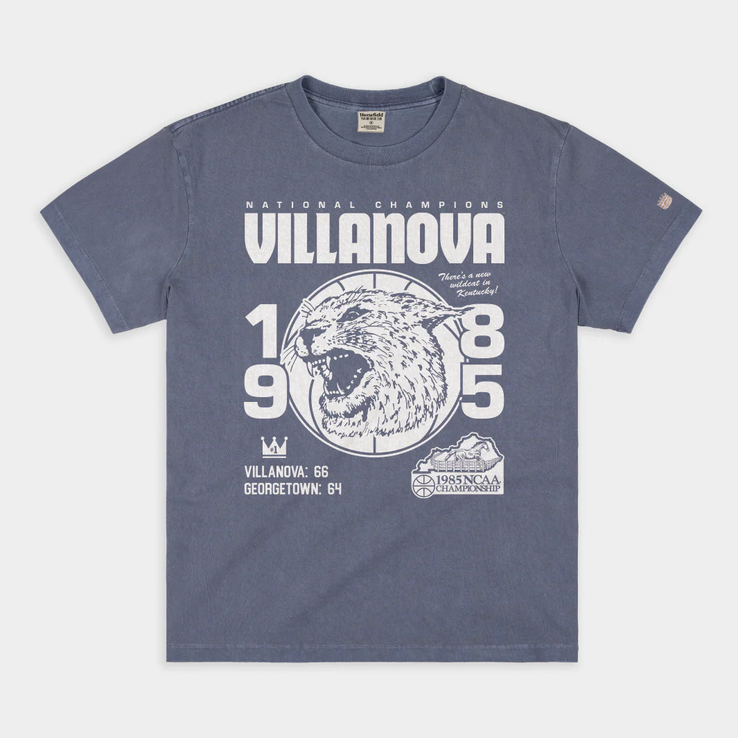 Villanova Basketball 1985 NCAA Tournament Champs Heavyweight Tee
