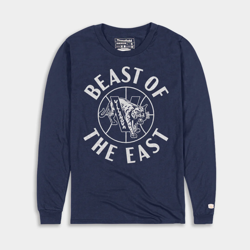 Villanova Basketball "Beast of the East" Long Sleeve