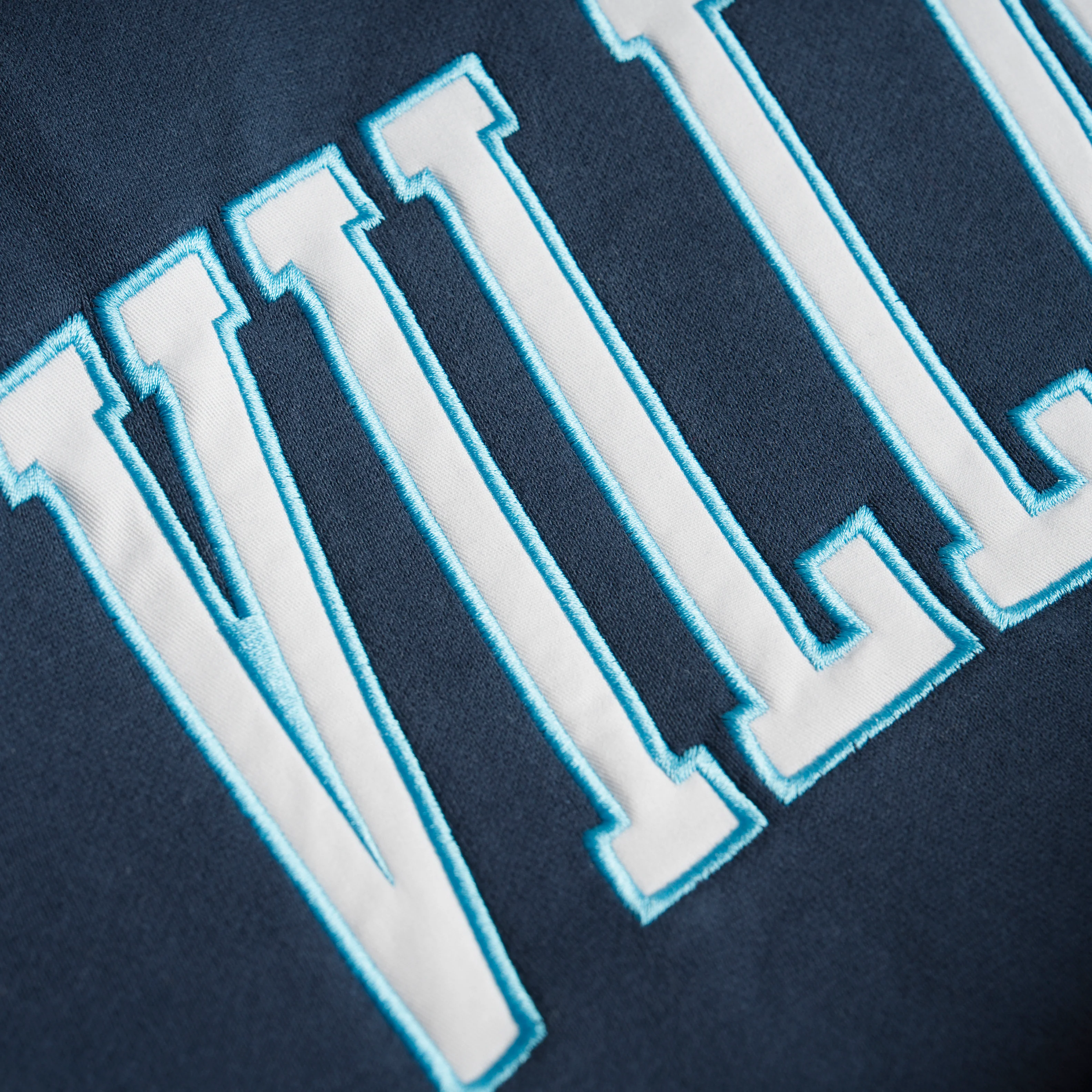 Villanova Wildcats 1980s Applique Heavyweight Hoodie - Image 2