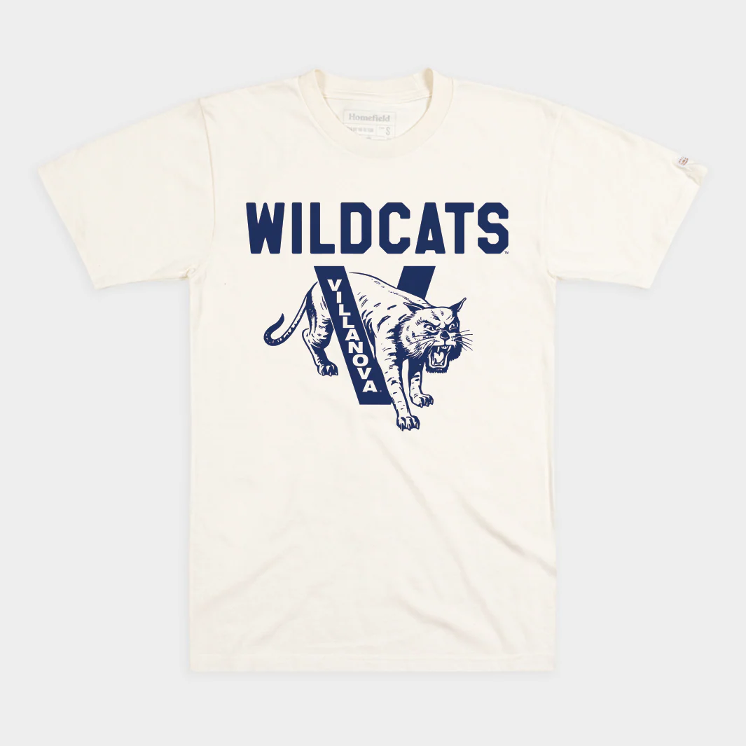 Villanova Wildcats Retro Mascot Tee