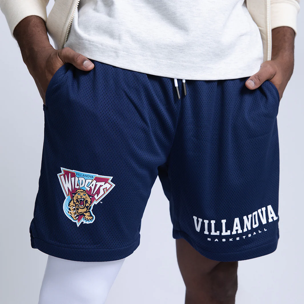 Villanova Wildcats Retro Mesh Shorts - Image 4