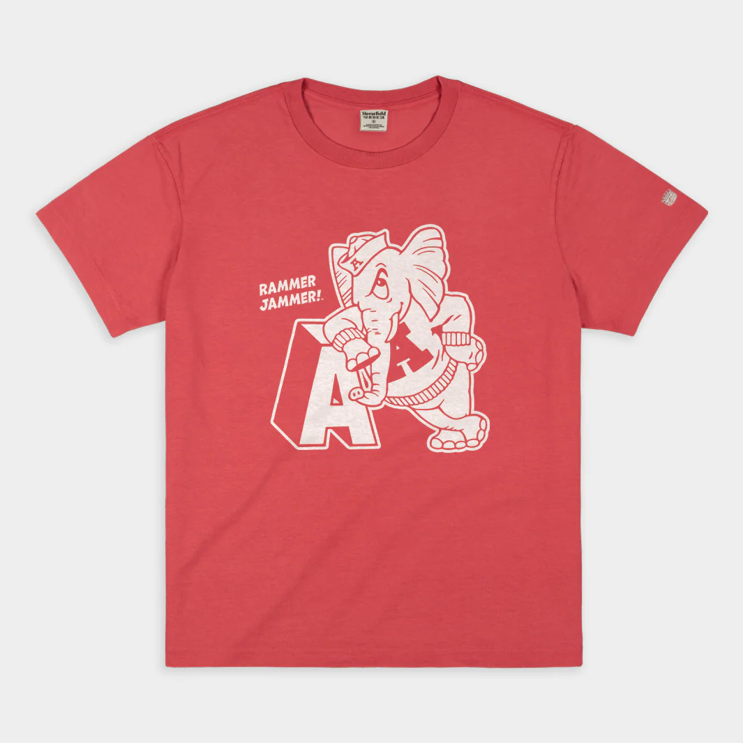 Vintage Alabama Rammer Jammer Mascot Heavyweight Tee