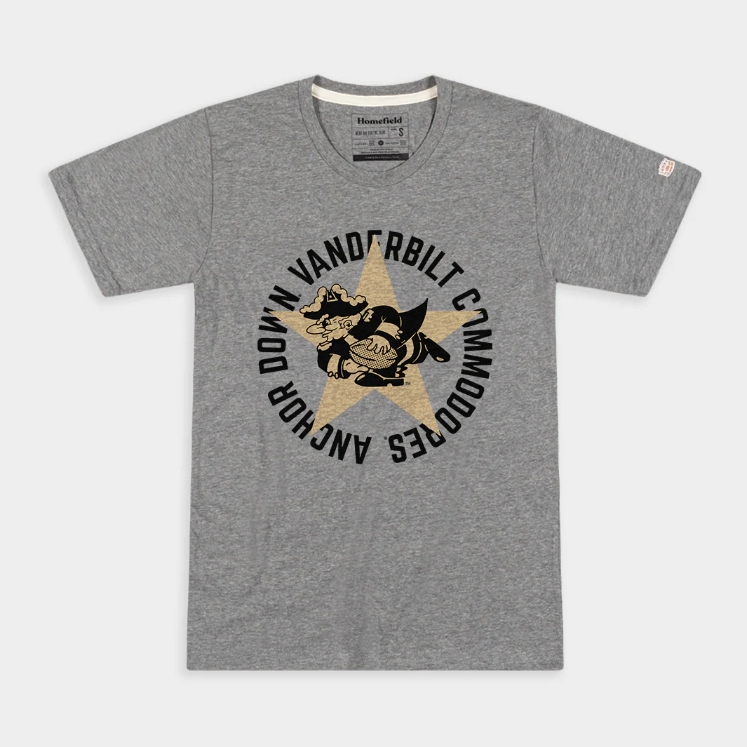 Vintage Anchor Down Vanderbilt T-Shirt