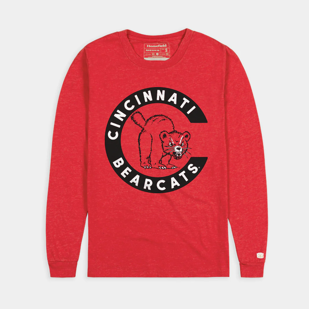 Vintage Cincinnati Bearcats Logo Long Sleeve