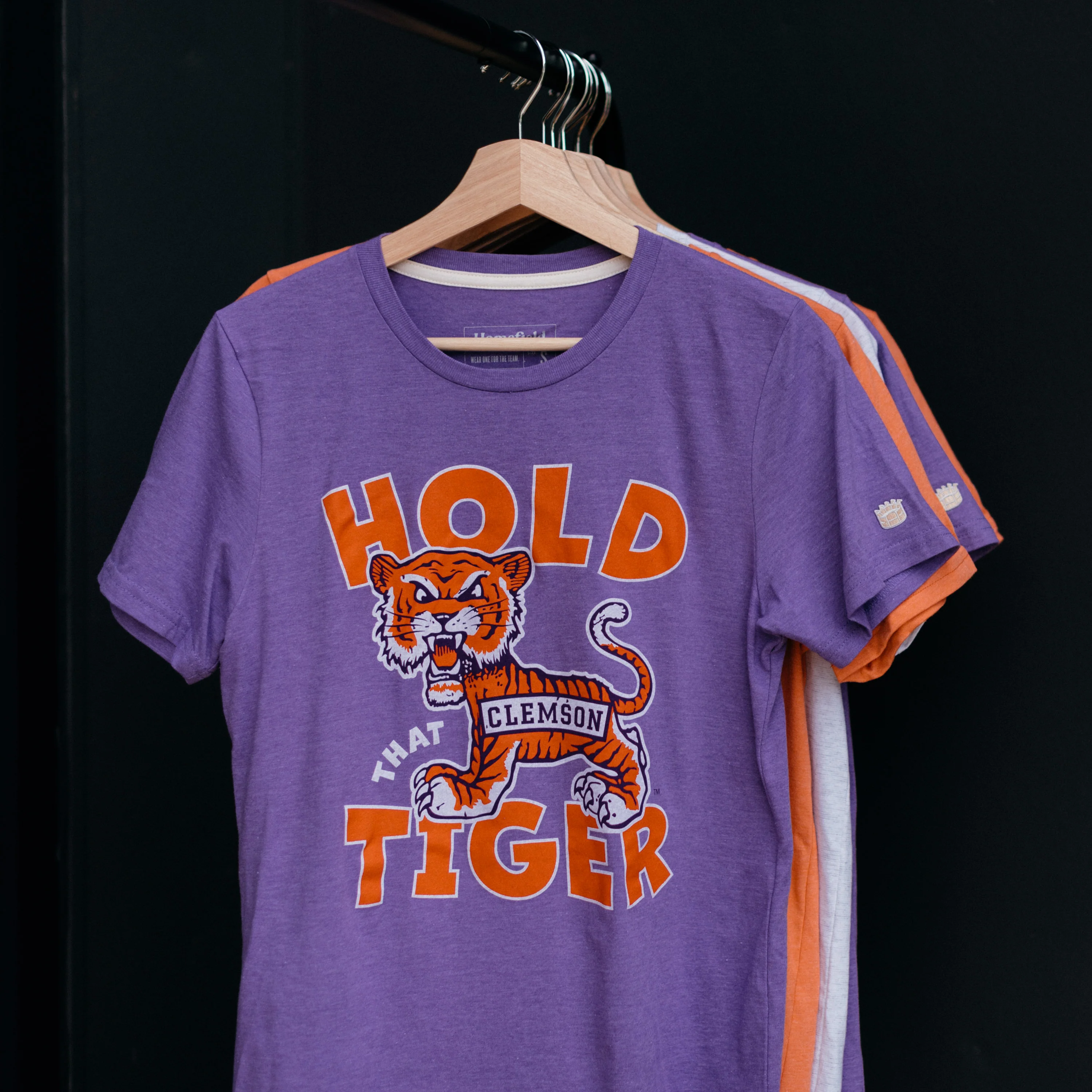 Vintage Clemson Hold that Tiger T-Shirt - Image 2