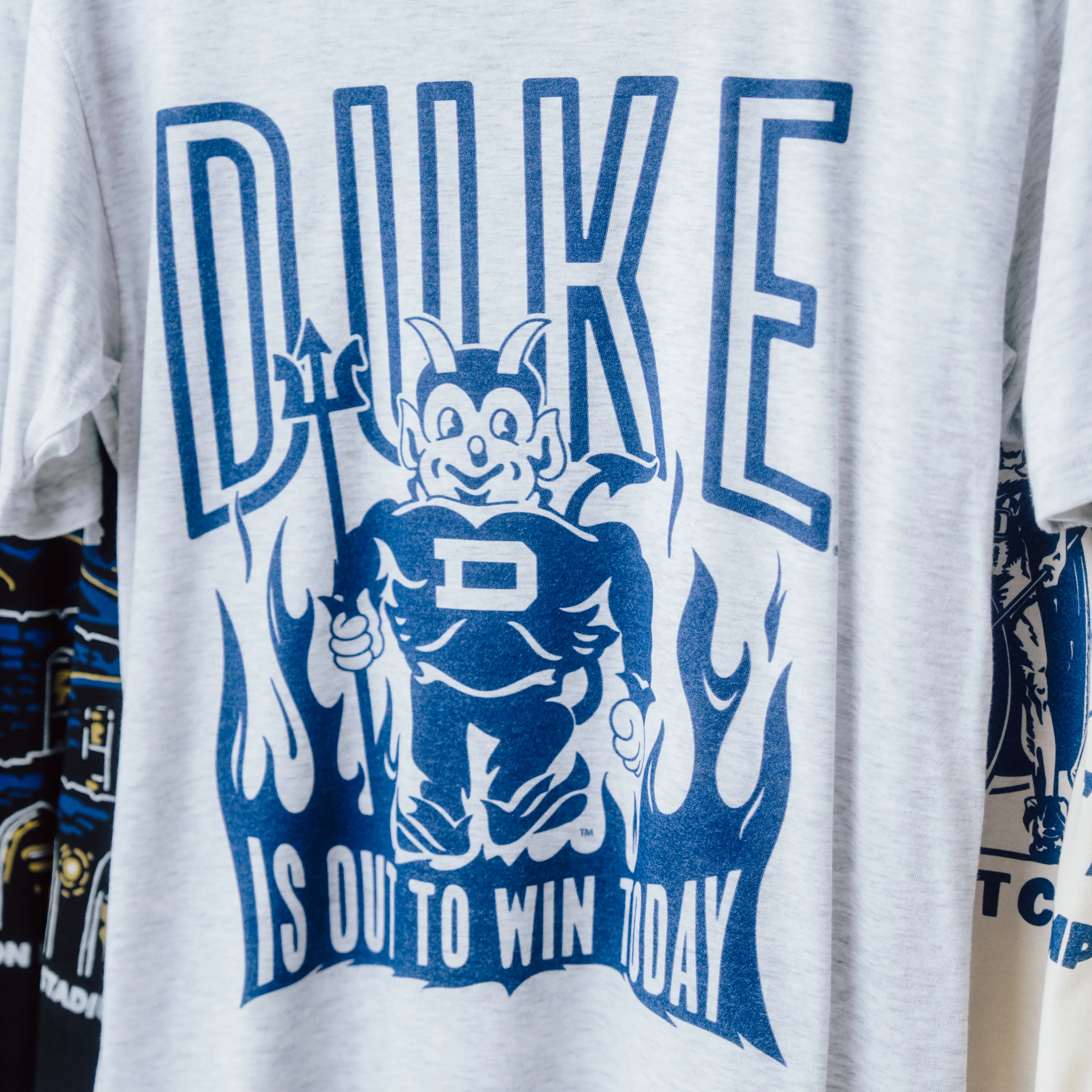 Vintage "Duke is Out To Win Today" Tee - Image 2