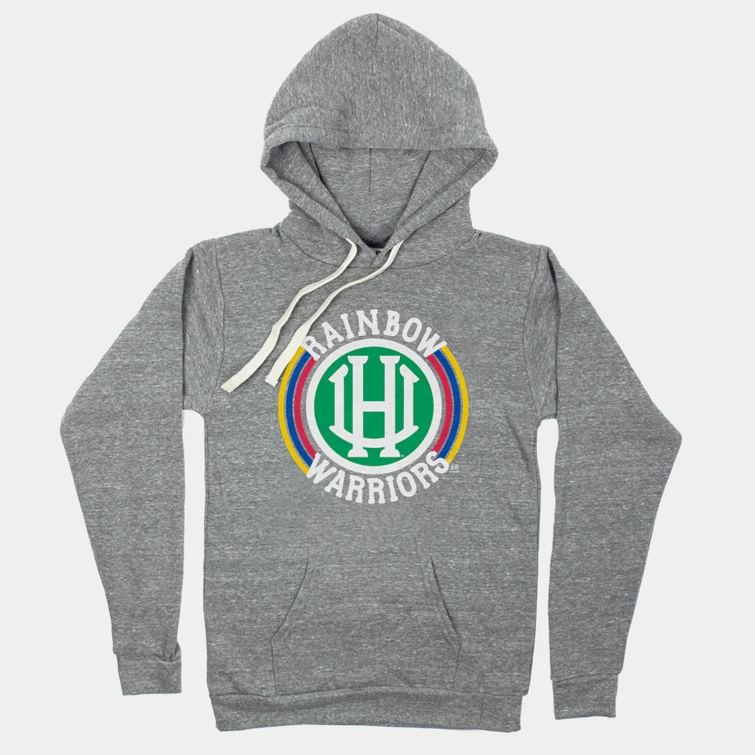 Vintage Hawaii Rainbow Warriors Hoodie