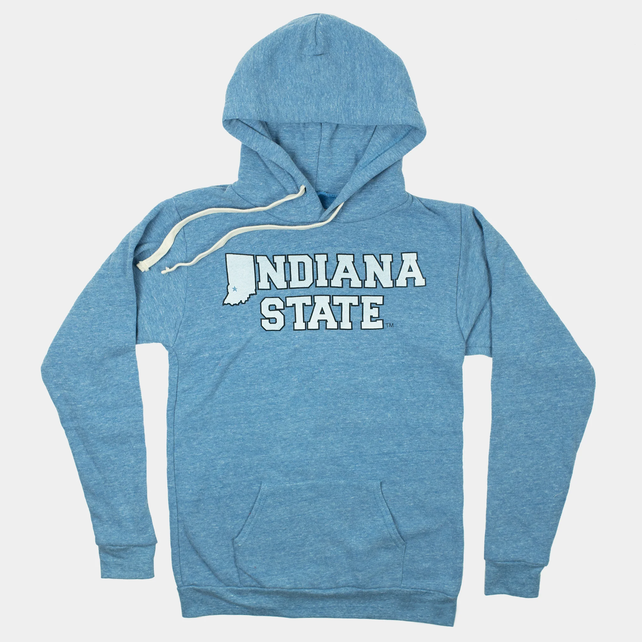 Vintage Indiana State Logo Hoodie