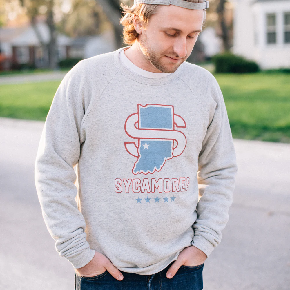 Vintage Indiana State University Crewneck - Image 2