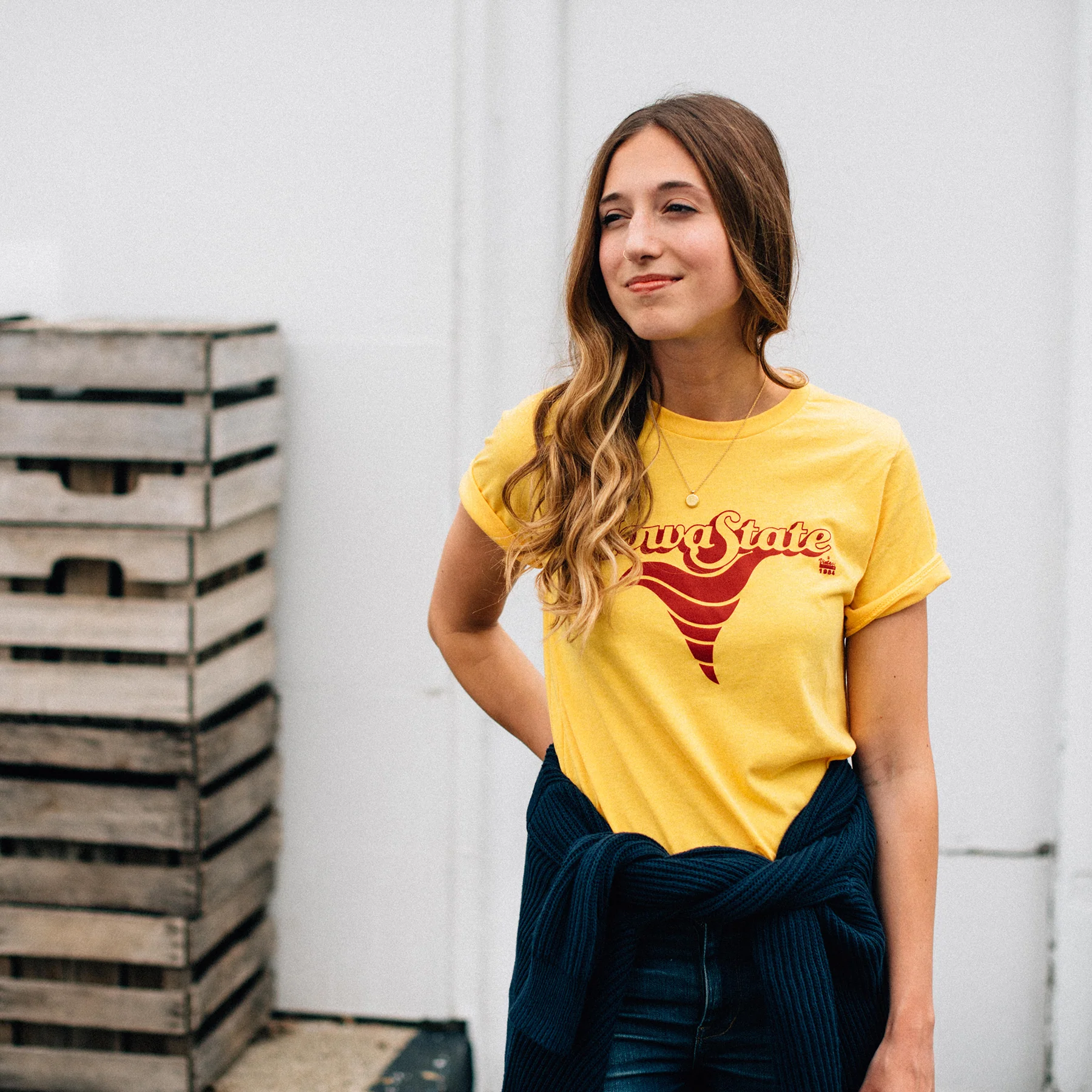 Vintage Iowa State Cyclones Logo Tee - Image 2