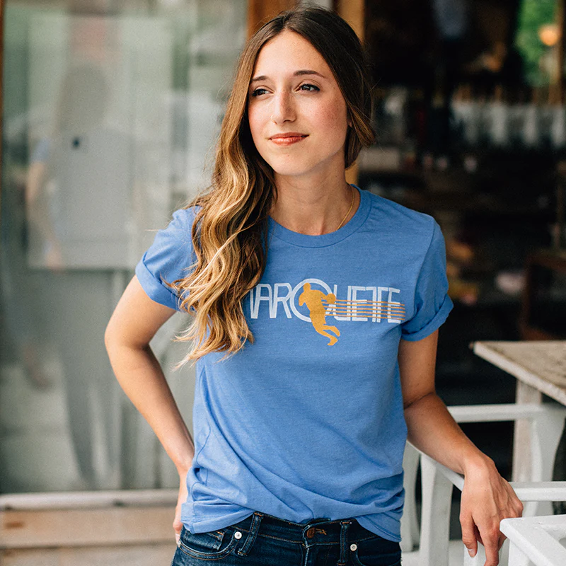 Vintage Marquette Basketball Tee - Image 2