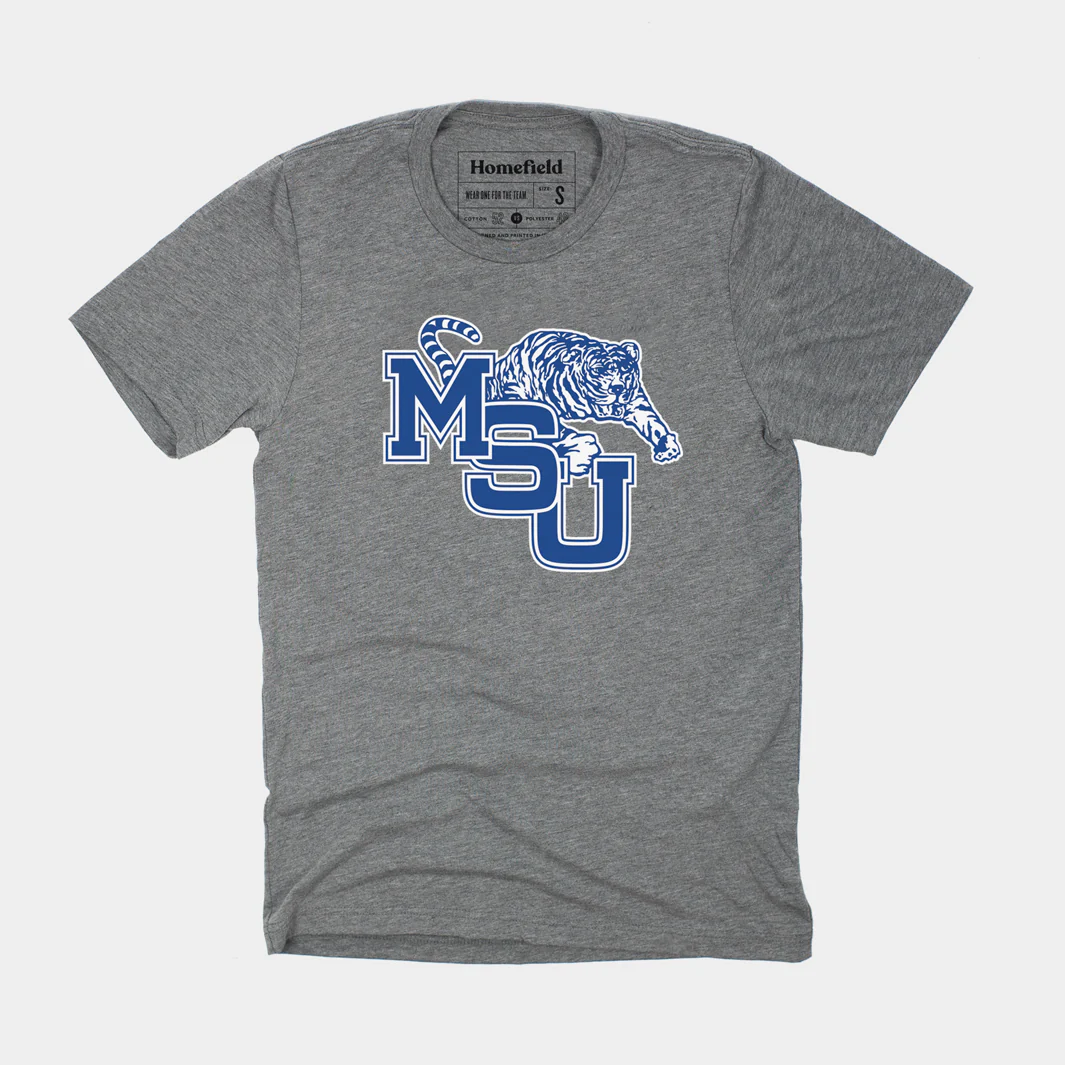 Vintage MSU Tigers Logo Tee