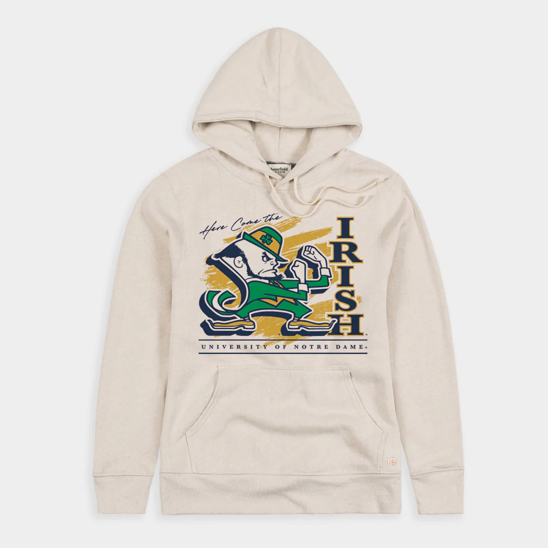 Vintage Notre Dame "Here Come The Irish" Hoodie