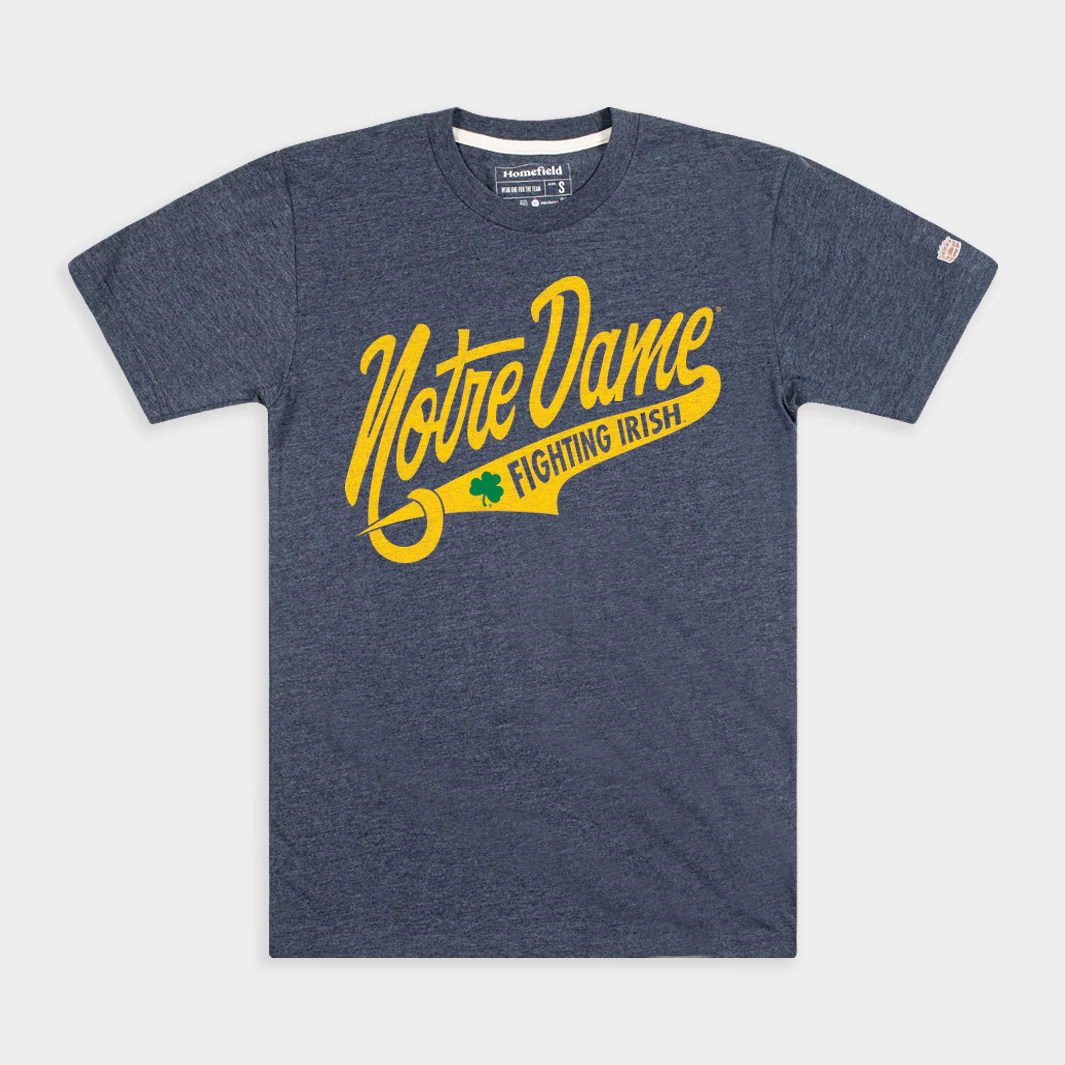 Vintage Notre Dame Script Tee