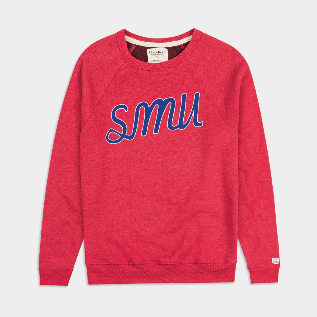 Vintage SMU Script Crewneck