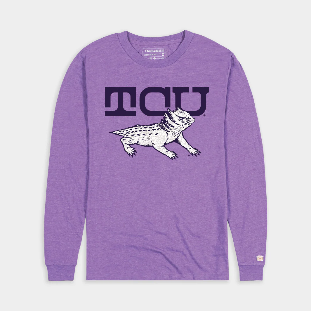 Vintage TCU Horned Frogs Long Sleeve