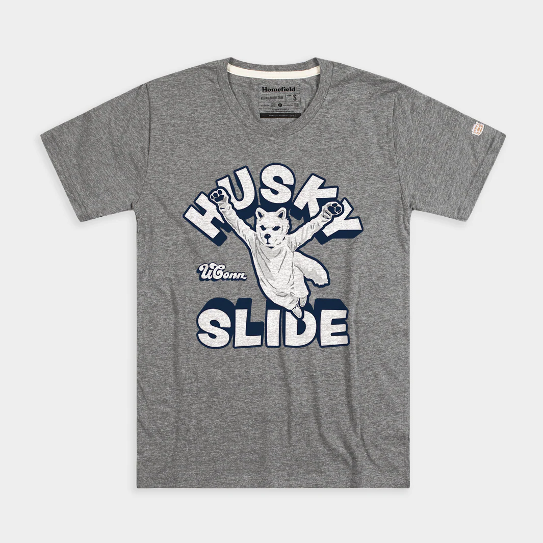 Vintage UConn Husky Slide Tee