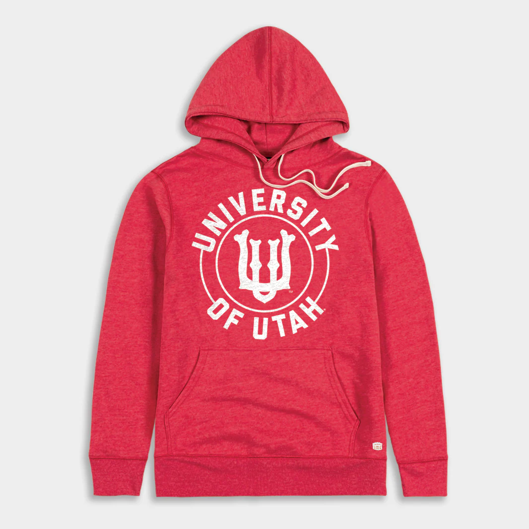 Vintage Utah Utes Monogram Hoodie