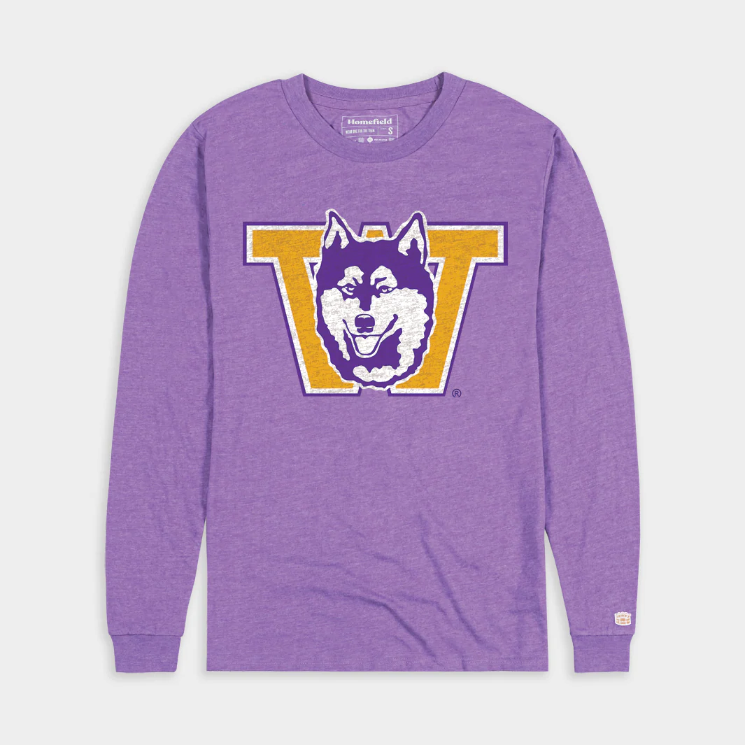 Vintage UW Huskies Logo Long Sleeve