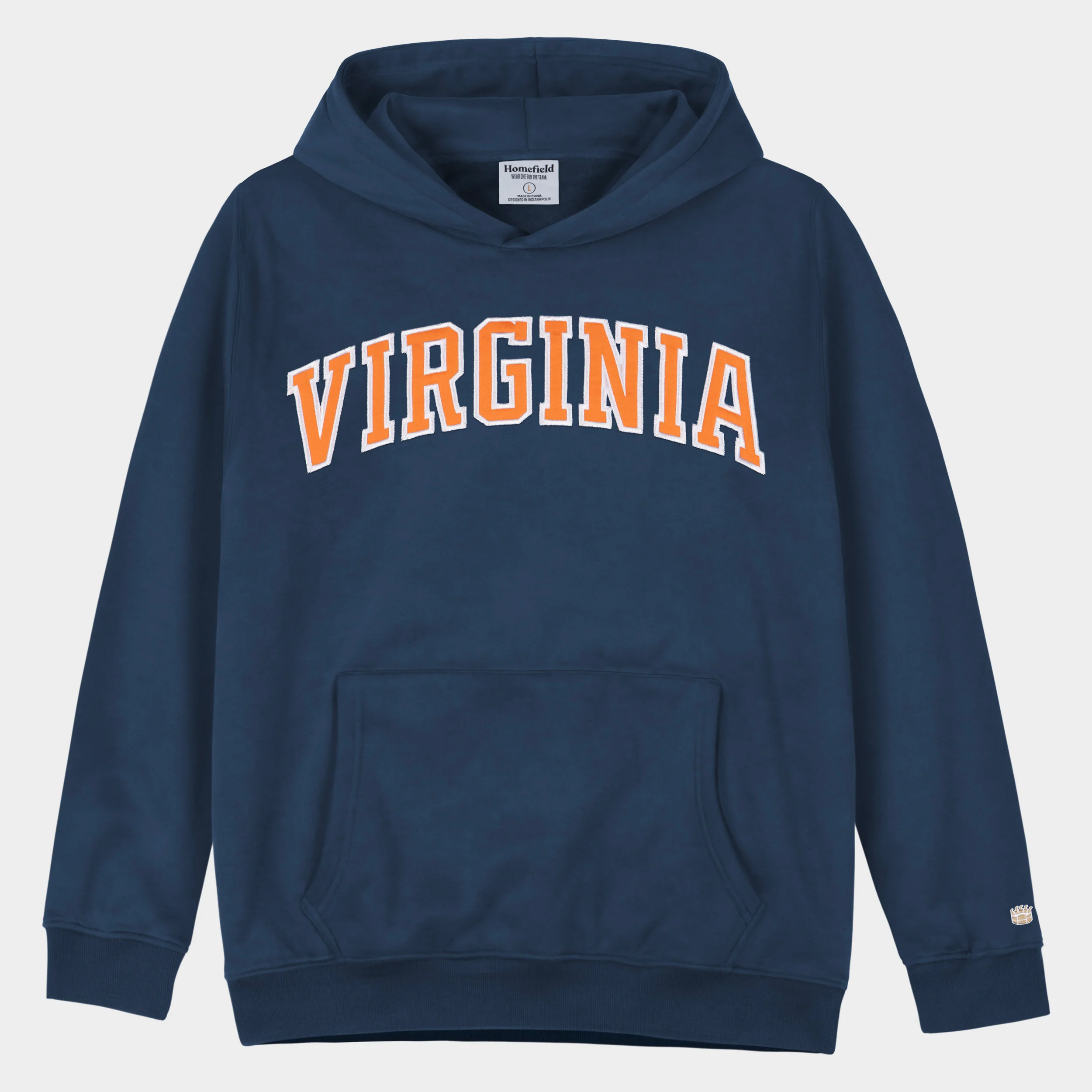 Virginia Cavaliers 1980s Applique Heavyweight Hoodie