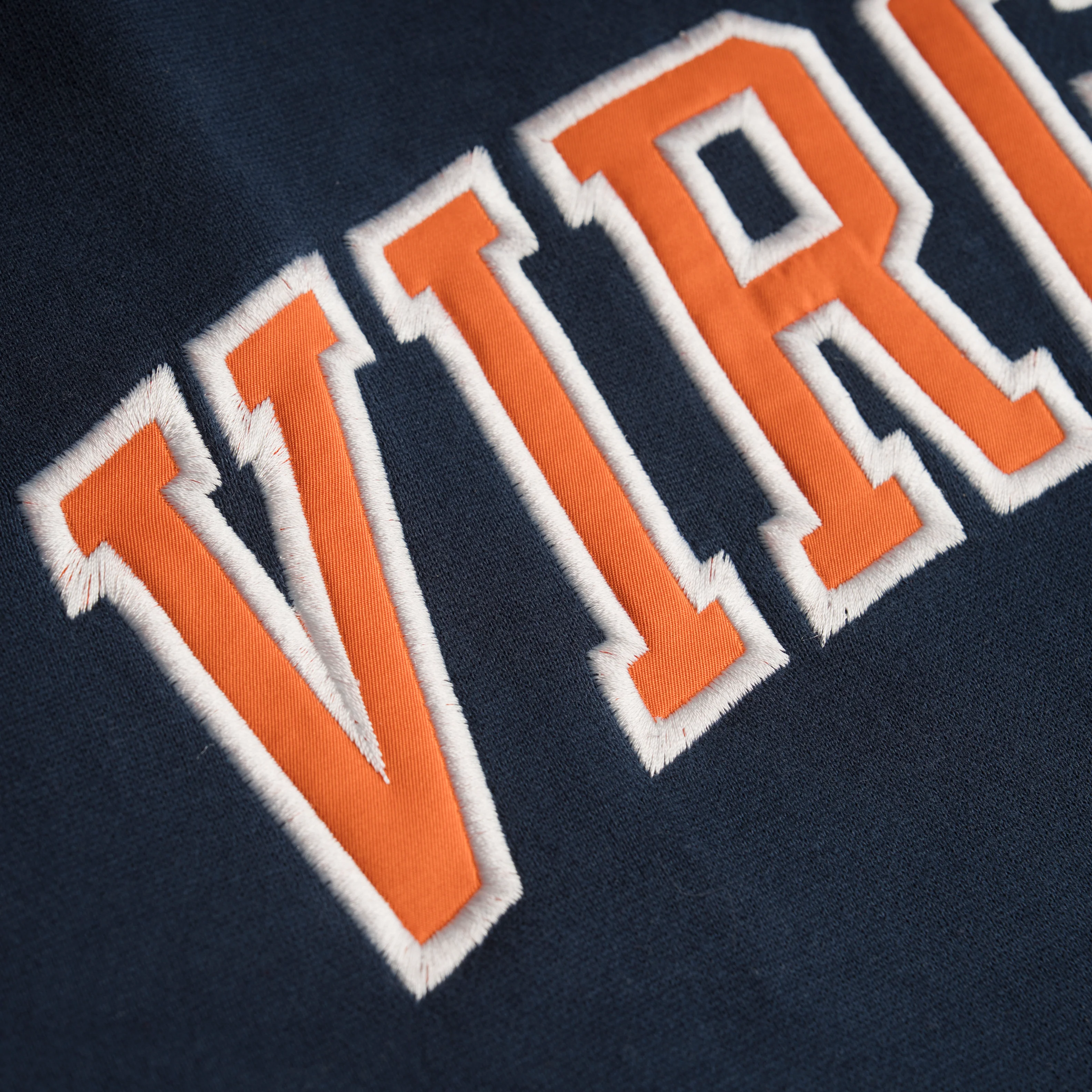 Virginia Cavaliers 1980s Applique Heavyweight Hoodie - Image 2