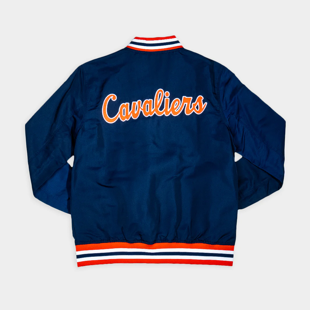 Virginia Cavaliers Retro Script Bomber Jacket - Image 2
