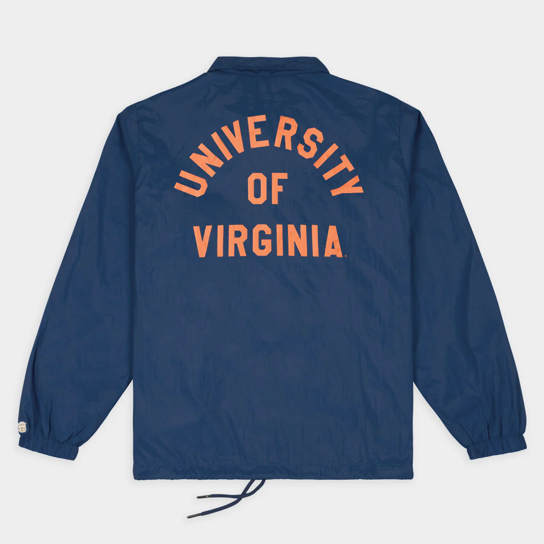 Virginia Cavaliers Vintage "V" Coaches Jacket - Image 2