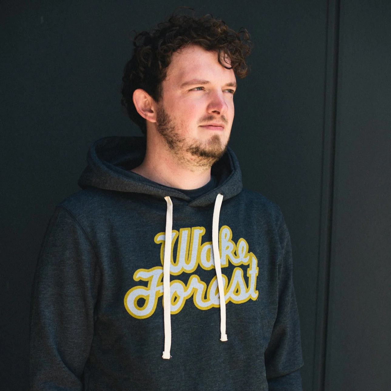 Wake Forest Script Hoodie - Image 2