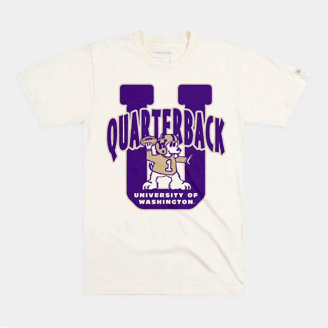 Washington Huskies Football "Quarterback U" Tee