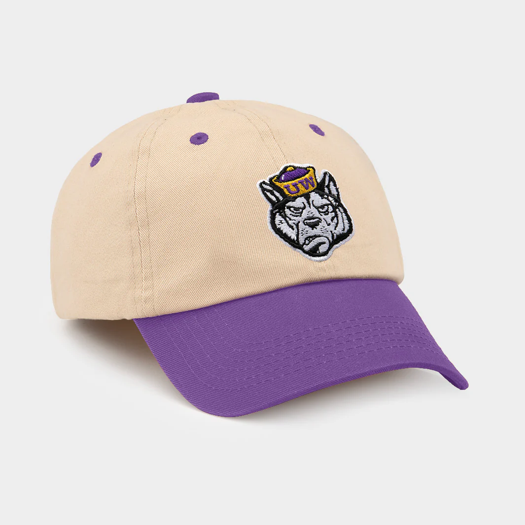 Washington Huskies UW Sailor Two-Tone Dad Hat - Image 2