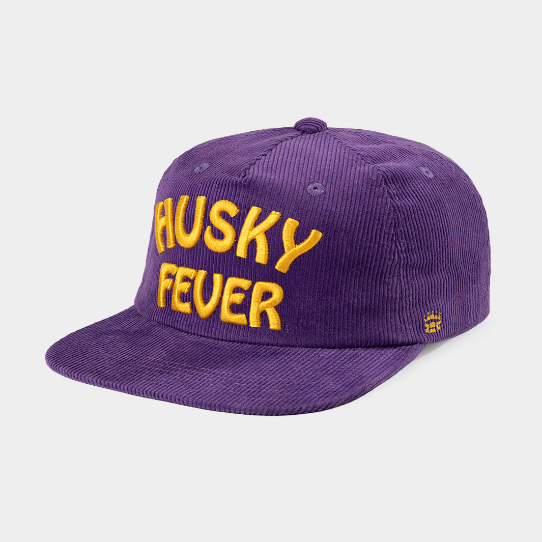 Washington "Husky Fever" Retro Corduroy Hat