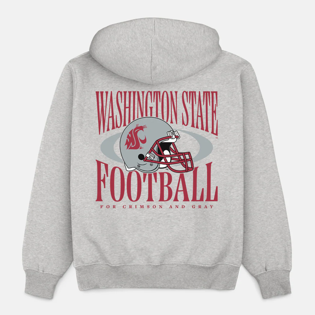 Washington State Football Kickoff Heavyweight Hoodie - Image 2