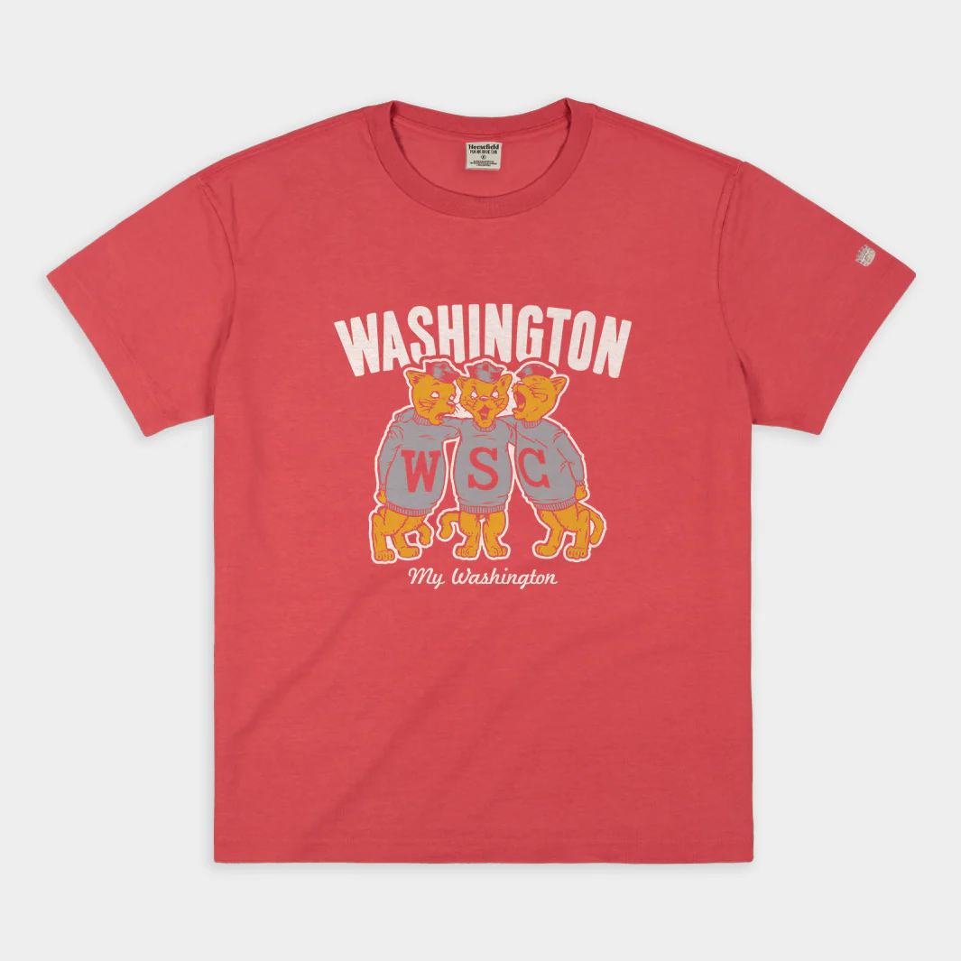 Washington State Singing Cougars Vintage Heavyweight Tee