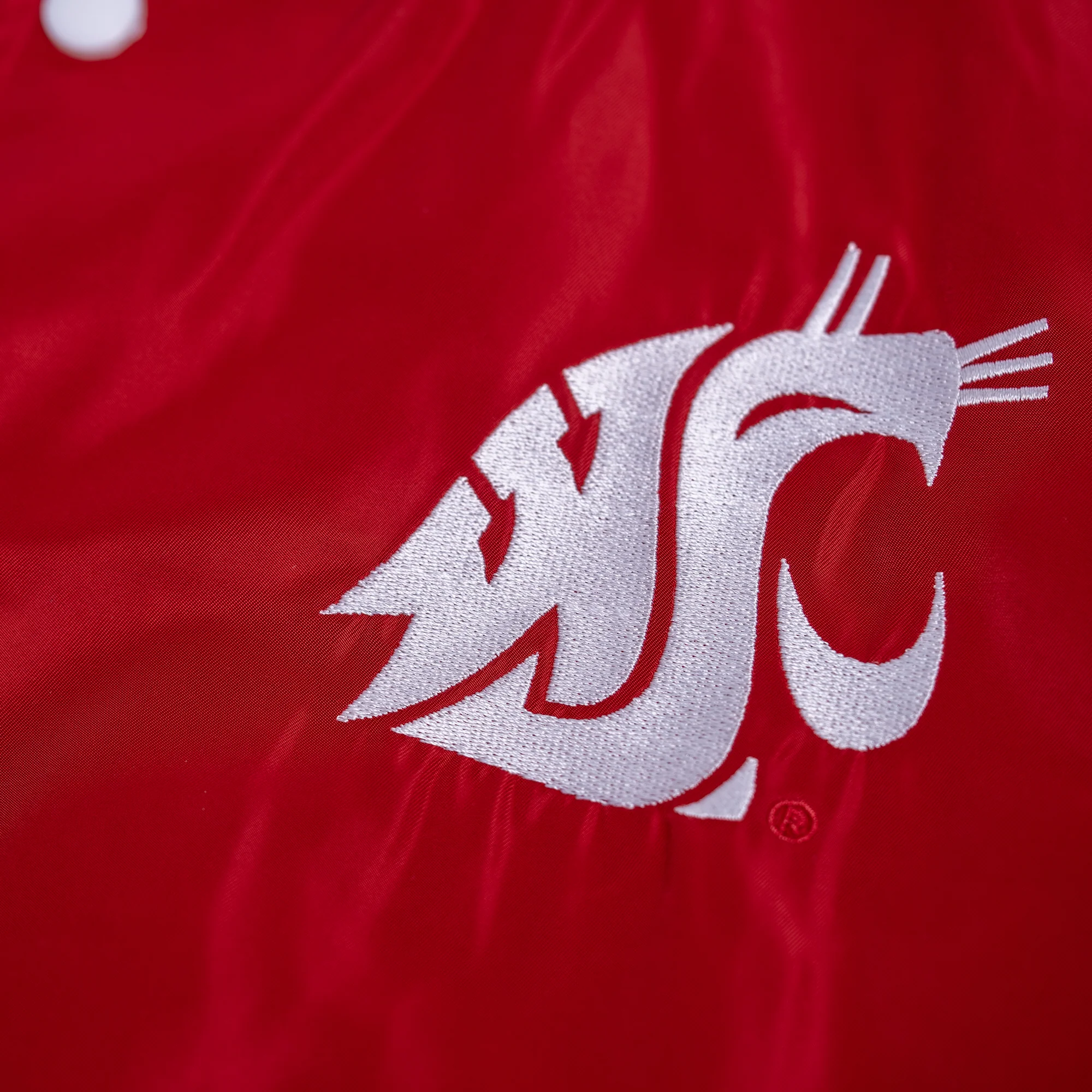Wazzu Cougars Throwback Roses Bomber Jacket - Image 5