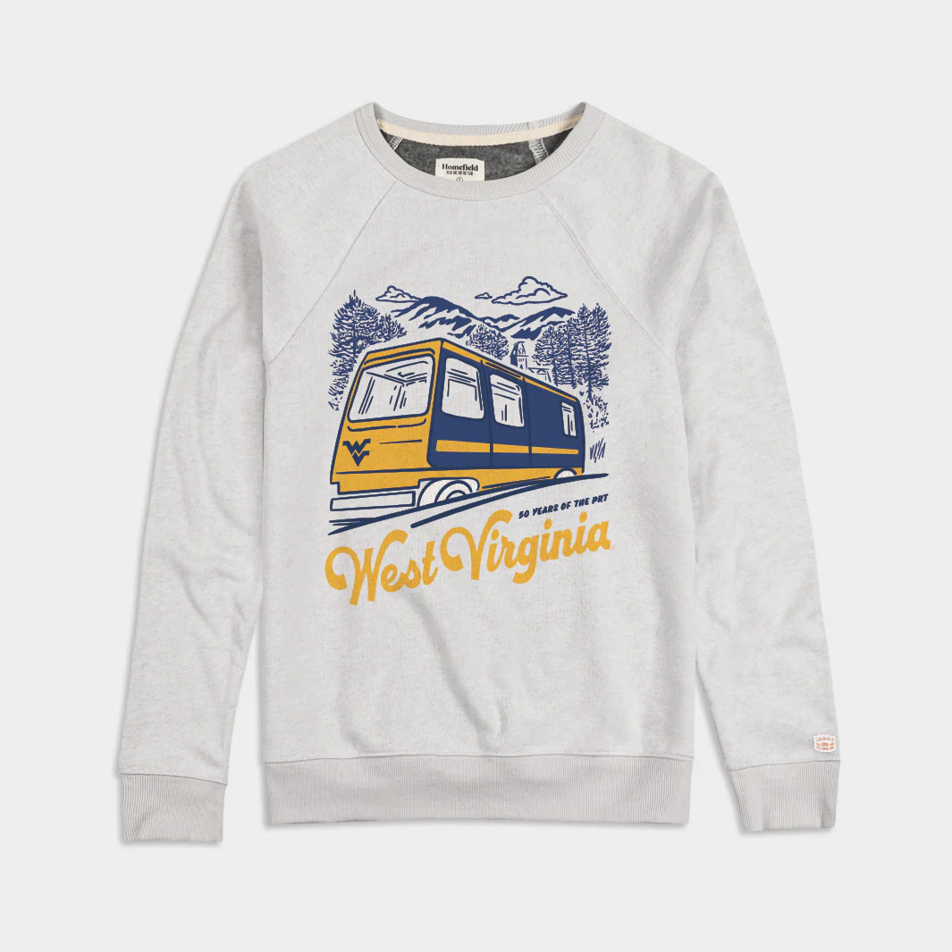 West Virginia 50th Anniversary PRT Crewneck