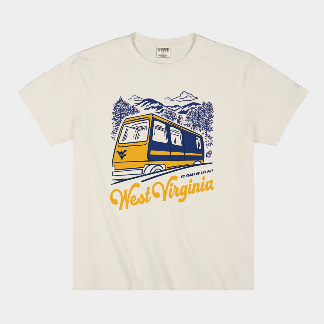 West Virginia 50th Anniversary PRT Heavyweight Tee