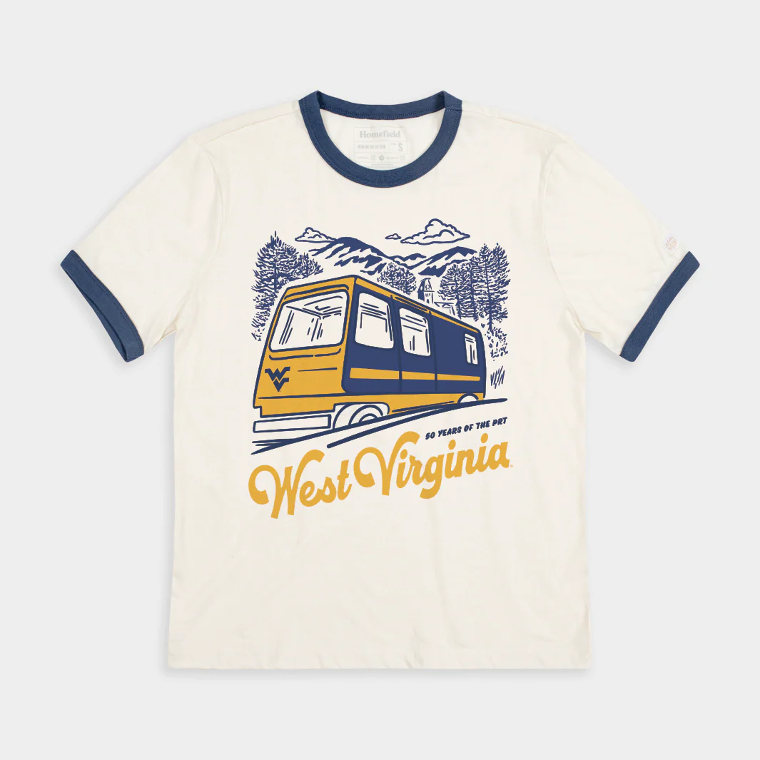 West Virginia 50th Anniversary PRT Ringer Tee