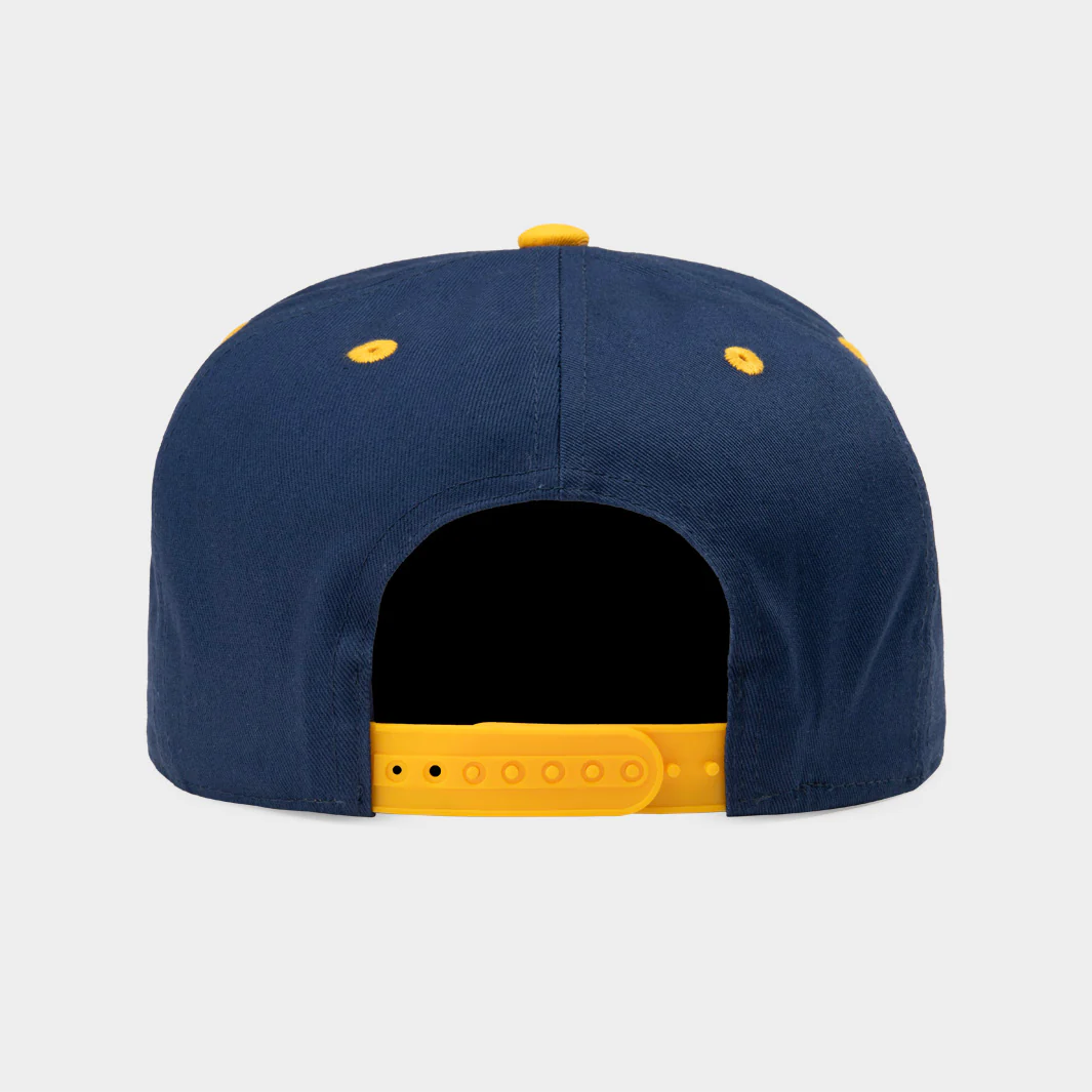 West Virginia Baseball 1990s Snapback Hat - Image 3