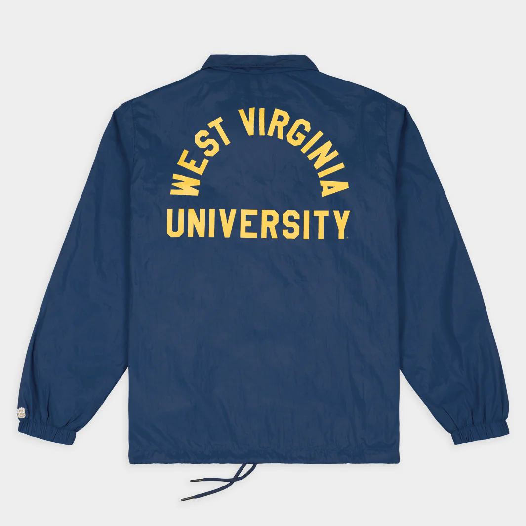 West Virginia Mountaineers Retro Coaches Jacket - Image 2