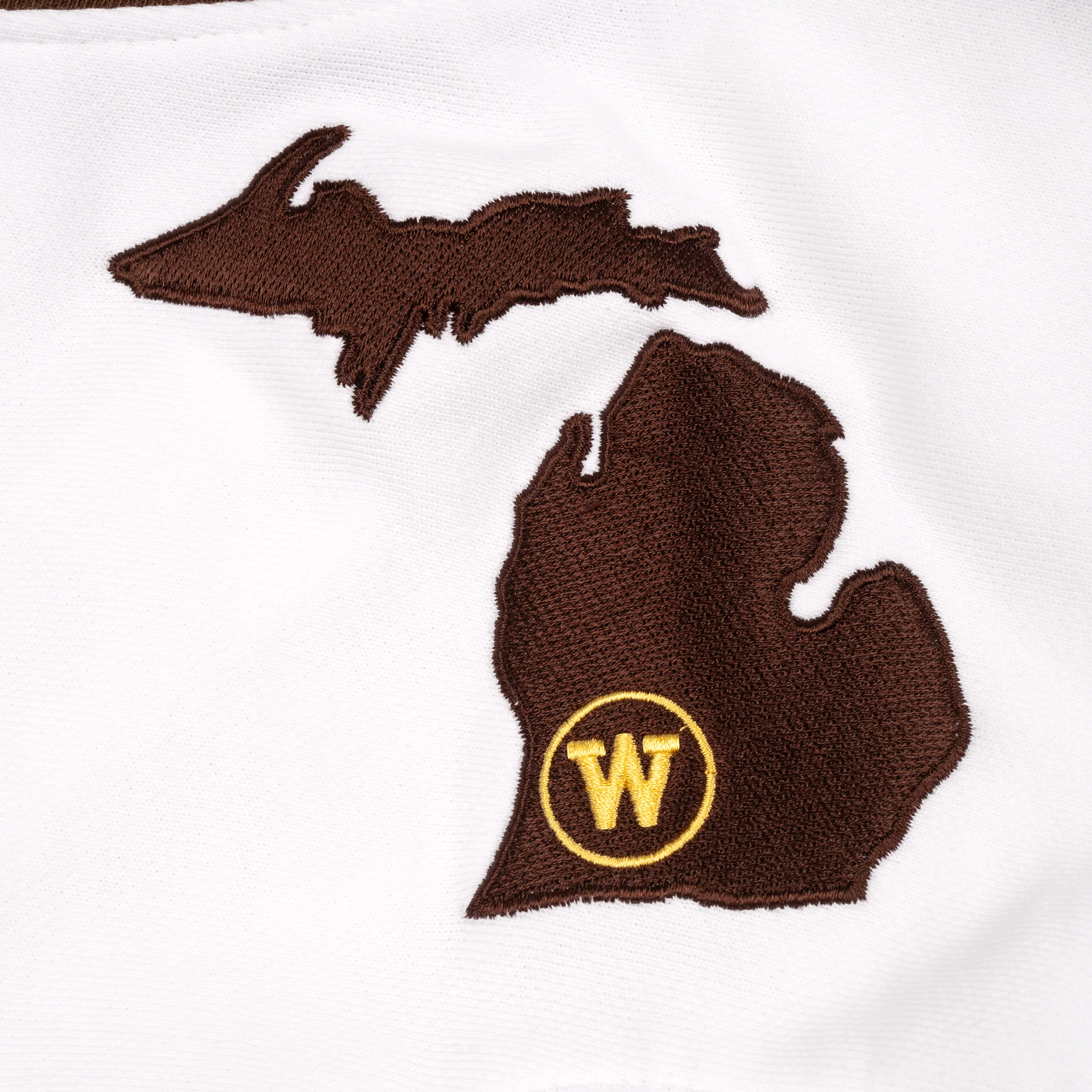 Western Michigan Script Broncos Hockey Rinkside Hoodie - Image 5