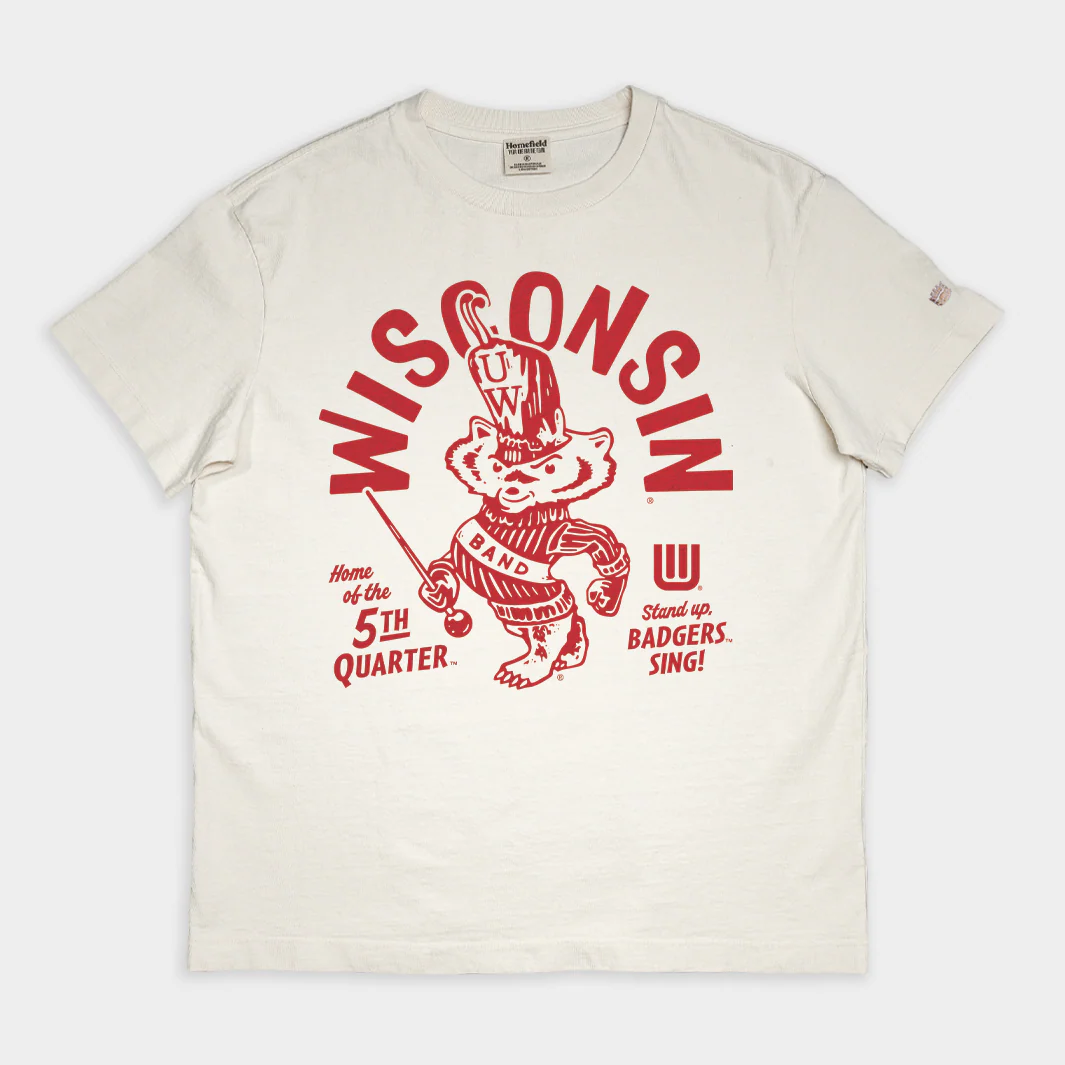 Wisconsin Badgers 5th Quarter Vintage Heavyweight Tee